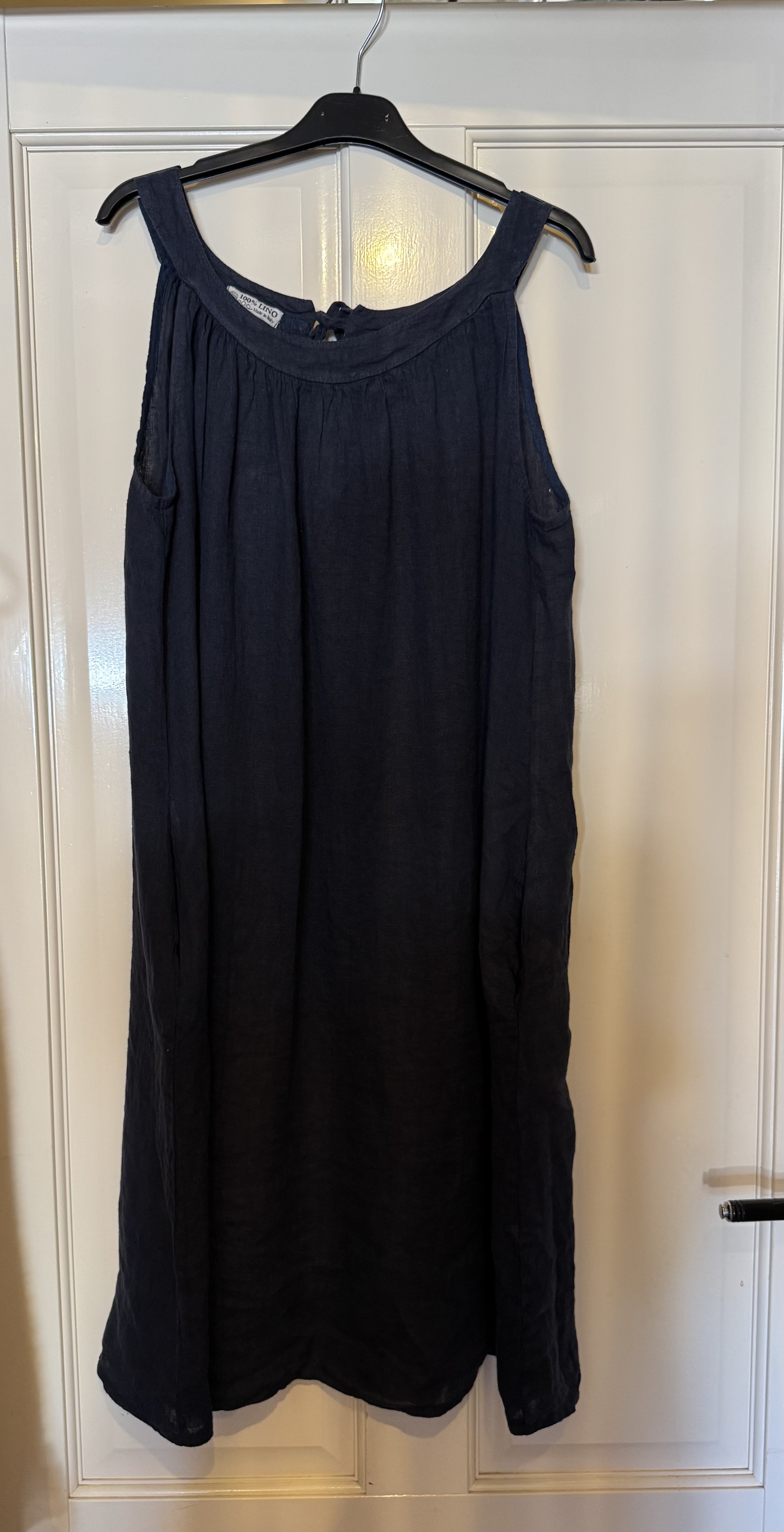 Linnen Dress Sophie Navy