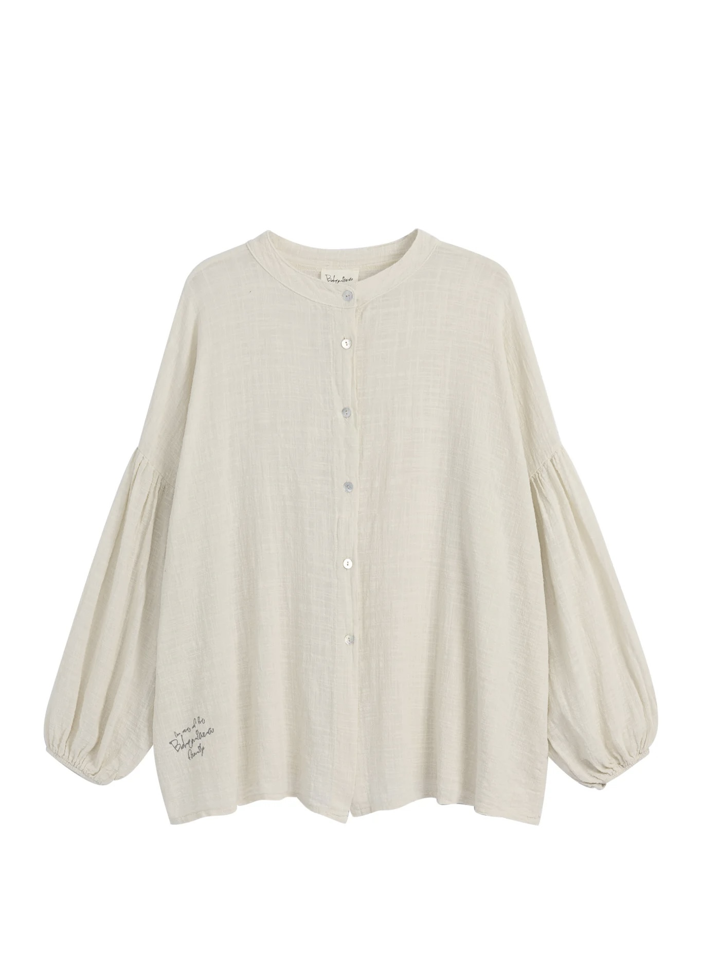 BYPIAS CHALKY BLOUSE SAND