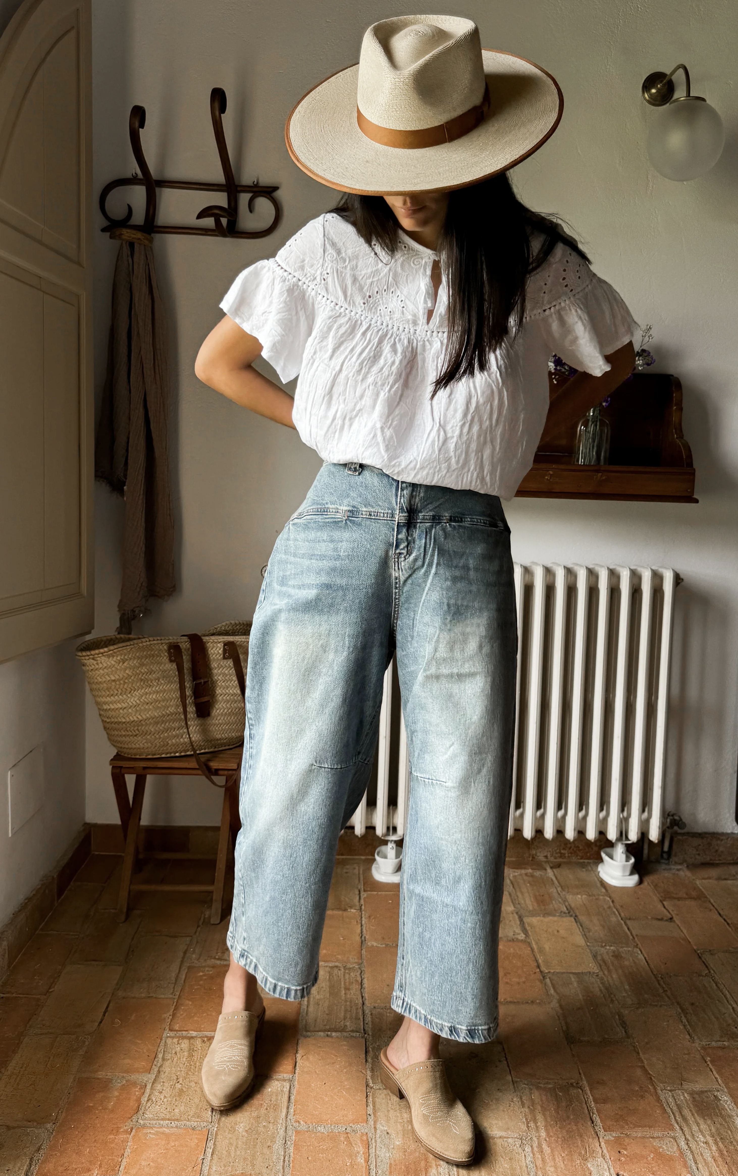 BYPIAS, BOHEMIANA  COOL BARREL JEANS