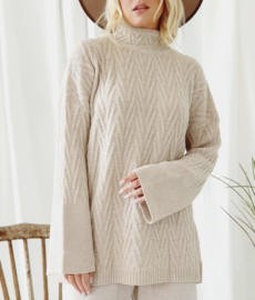 BYPIAS CAROLINE KNIT, SAND