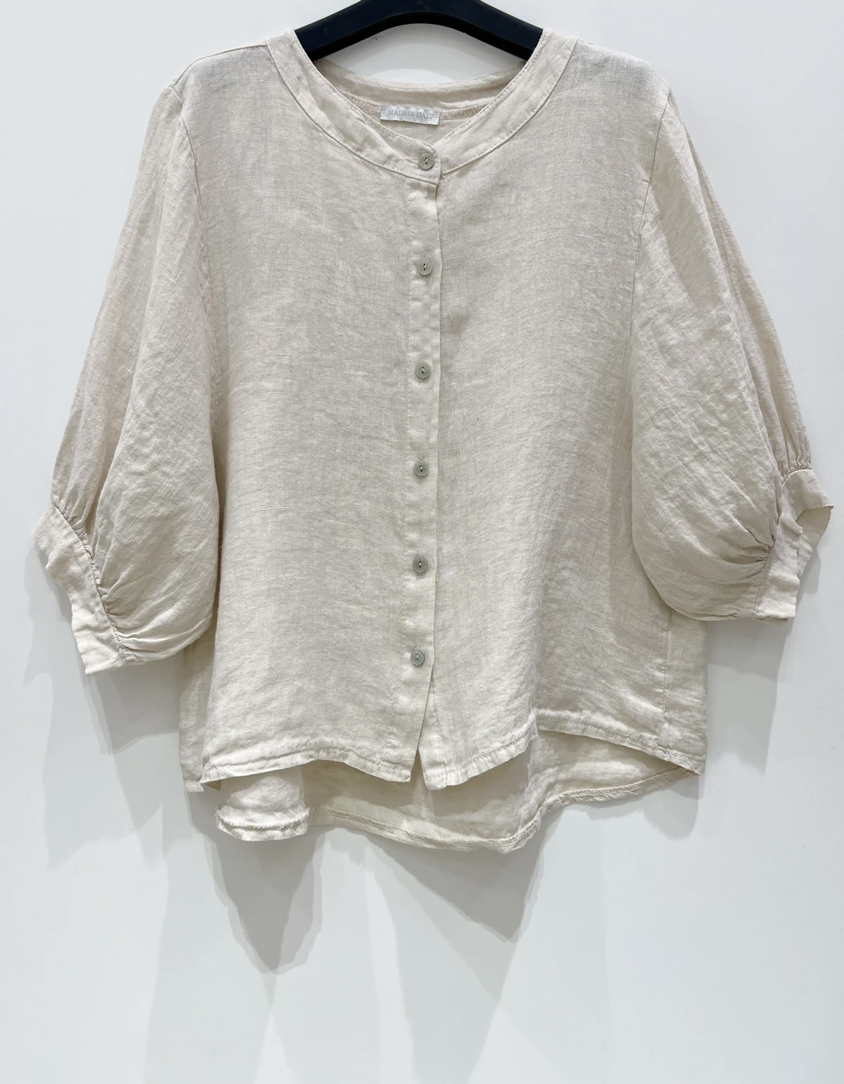 LINNEN BLOUSE MILA BEIGE