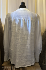 BYPIAS, BOHIEMIANA ILEANA BLOUSE WHITE