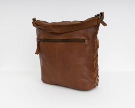 Bag2BagTas leder Sevilla Cognac