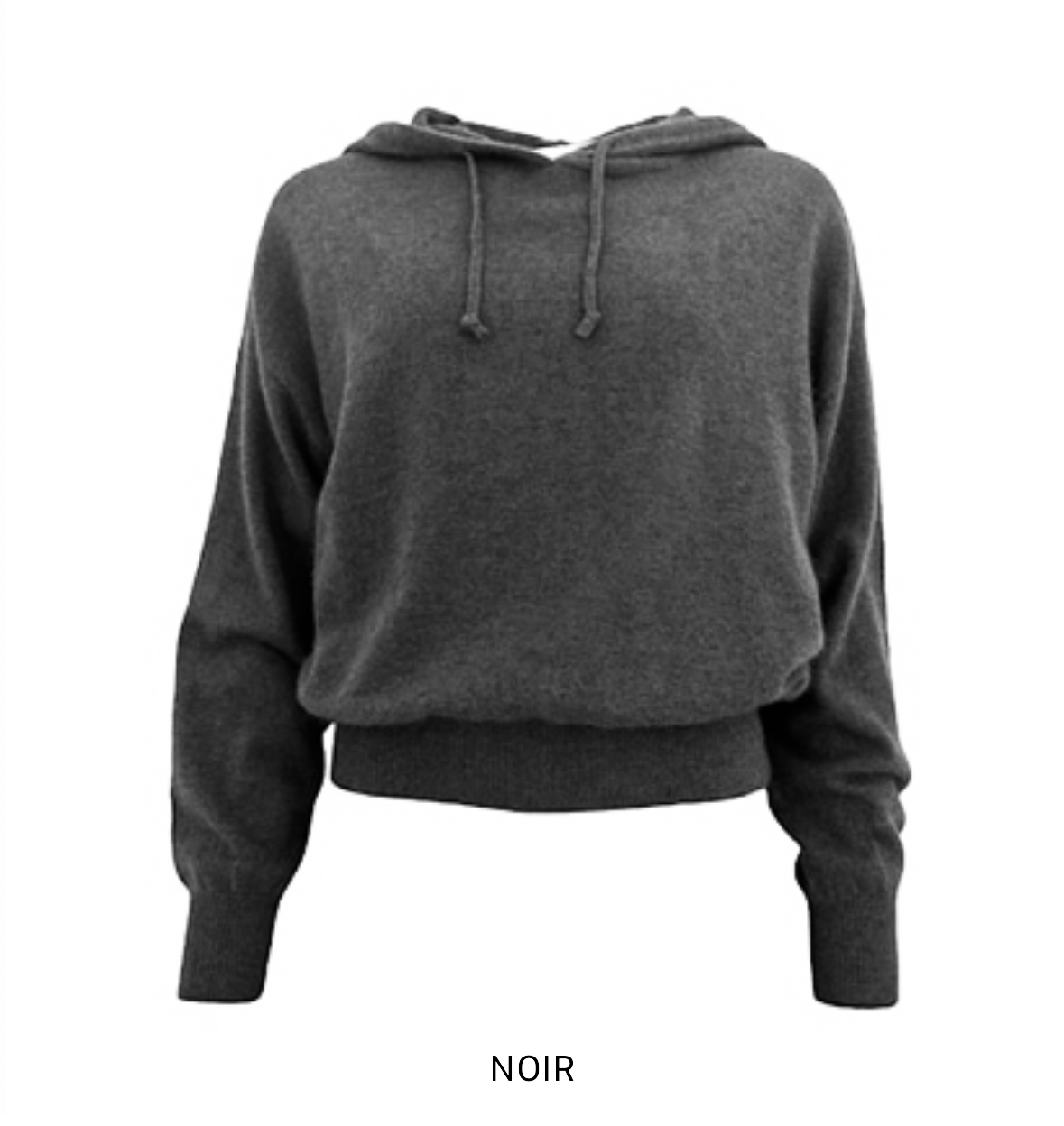 TWNS PUEBLO HOODY TRUI BLACK