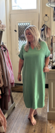 Cotton dress Estelle Gucci Green