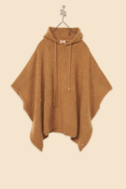 Meme Road MRK497 sweater/poncho Nocciola