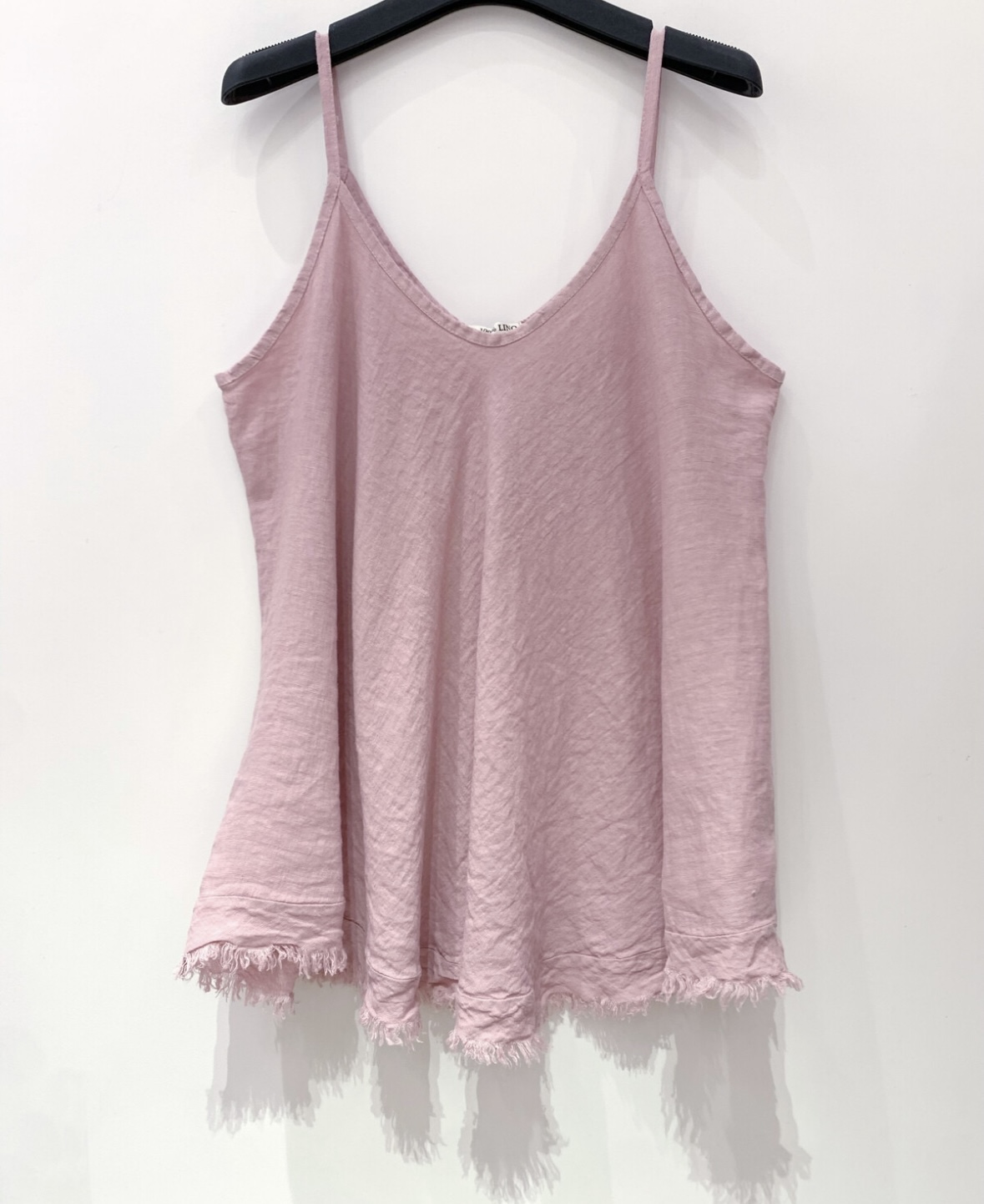 LINNEN TOP SUNNY LICHT ROZE