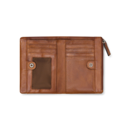 Bag2Bag Lederen portemonnee Lejre Coqnac