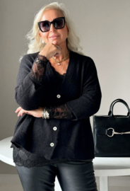 BYPIAS , ISADORA VEST BLACK