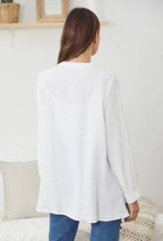 Linnen Blouse Olga Wit