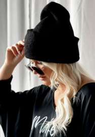 BYPIAS , BOHEMIANA  CHAMONIX BEANIE ZWART