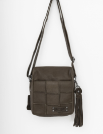 Bag2BagTas leder Blanes Olive