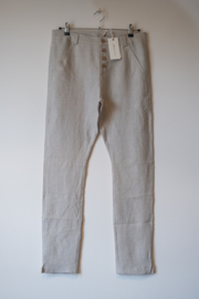 BYPIAS Linen Pants Tease Men Natural