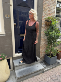 Bypias Bohemiana Cruise Linnen dress Black