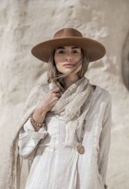 BYPIAS BOHIEMIANA. BELMONT LINNEN TUNIC SAND