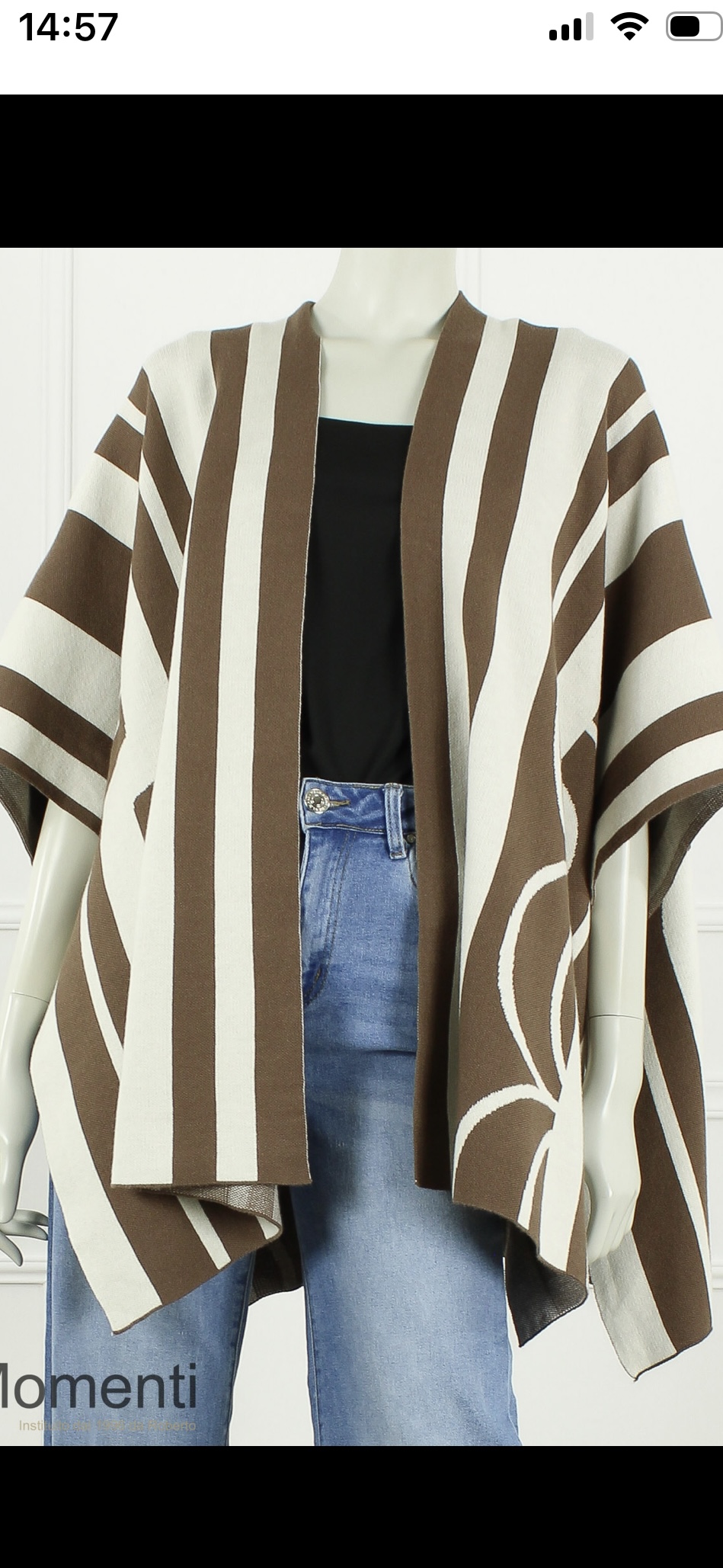 Poncho Veneta Choco