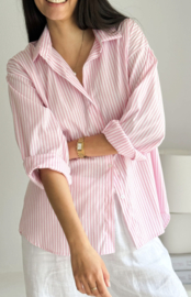 BYPIAS , BOHEMIANA  BLOUSE CLASSICAL PINK