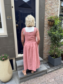 Bypias florence linnen dress Peach blush