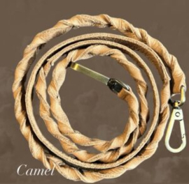 Bag2Bag Telephone  Cord Camel gevlochten