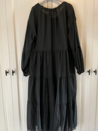 Même Road Dress M2179A Black in Cotton