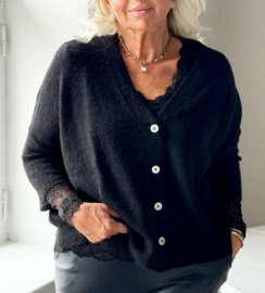 BYPIAS , ISADORA VEST BLACK