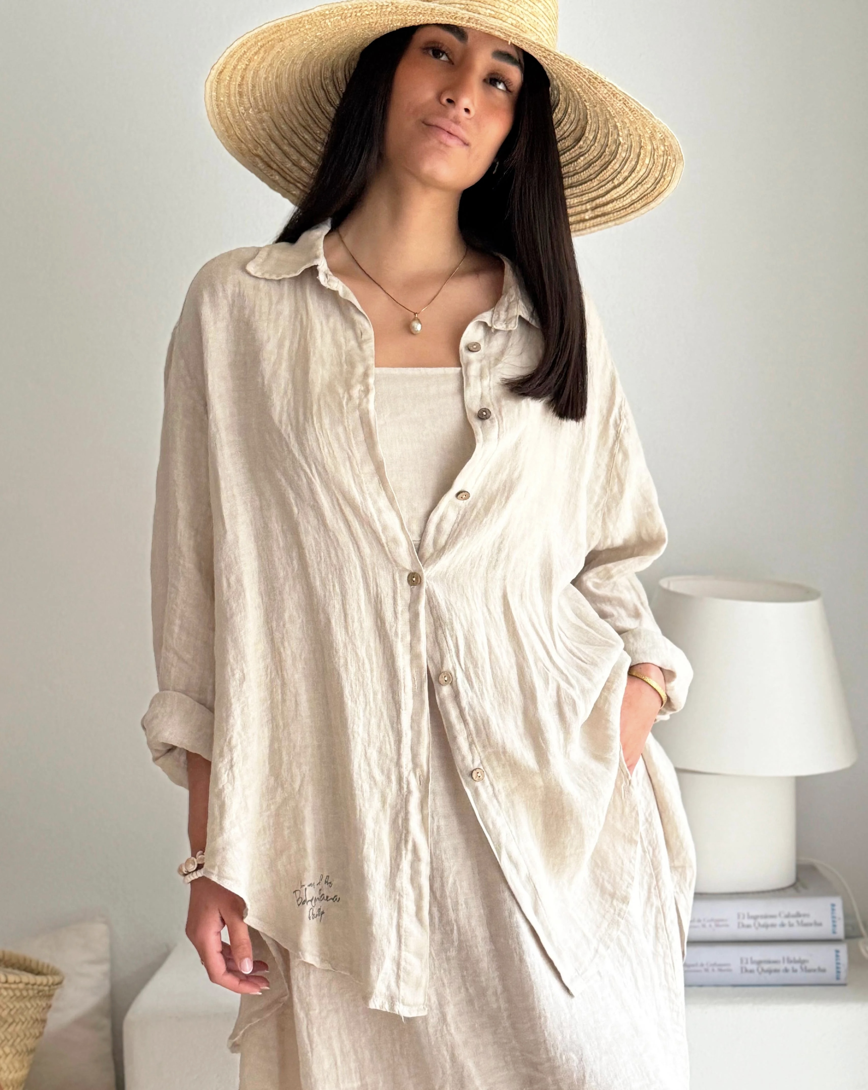 BYPIAS , BOHEMIANA  BLOUSE EASY DAYS SAND