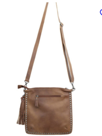 Bag2Bag Lederen tas Santiago Cognac