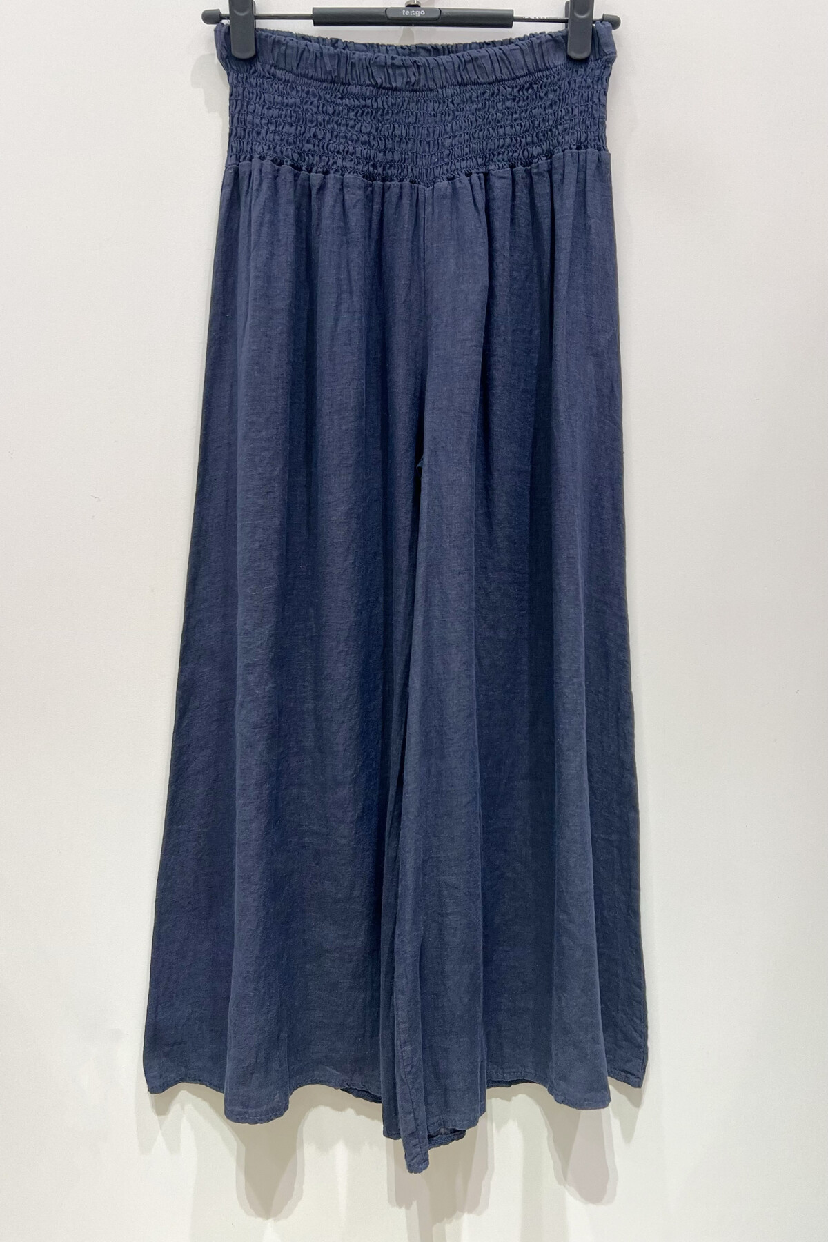 LINNEN BROEK NOOR NAVY
