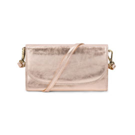 Bag2Bag lederen tas Amalfi Rose/Gold
