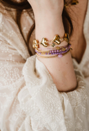 By Shir Armband luxe big heart
