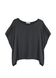 BYPIAS, BOHEMIANA  SATIN LUXERY ELLERY TOP BLACK