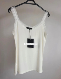 Top  Lotte met kant Off White