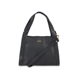 Bag2Bag lederen tas LCEF0198 Zwart