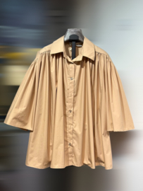 COTTON BLOUSE SYL LICHT CAMEL