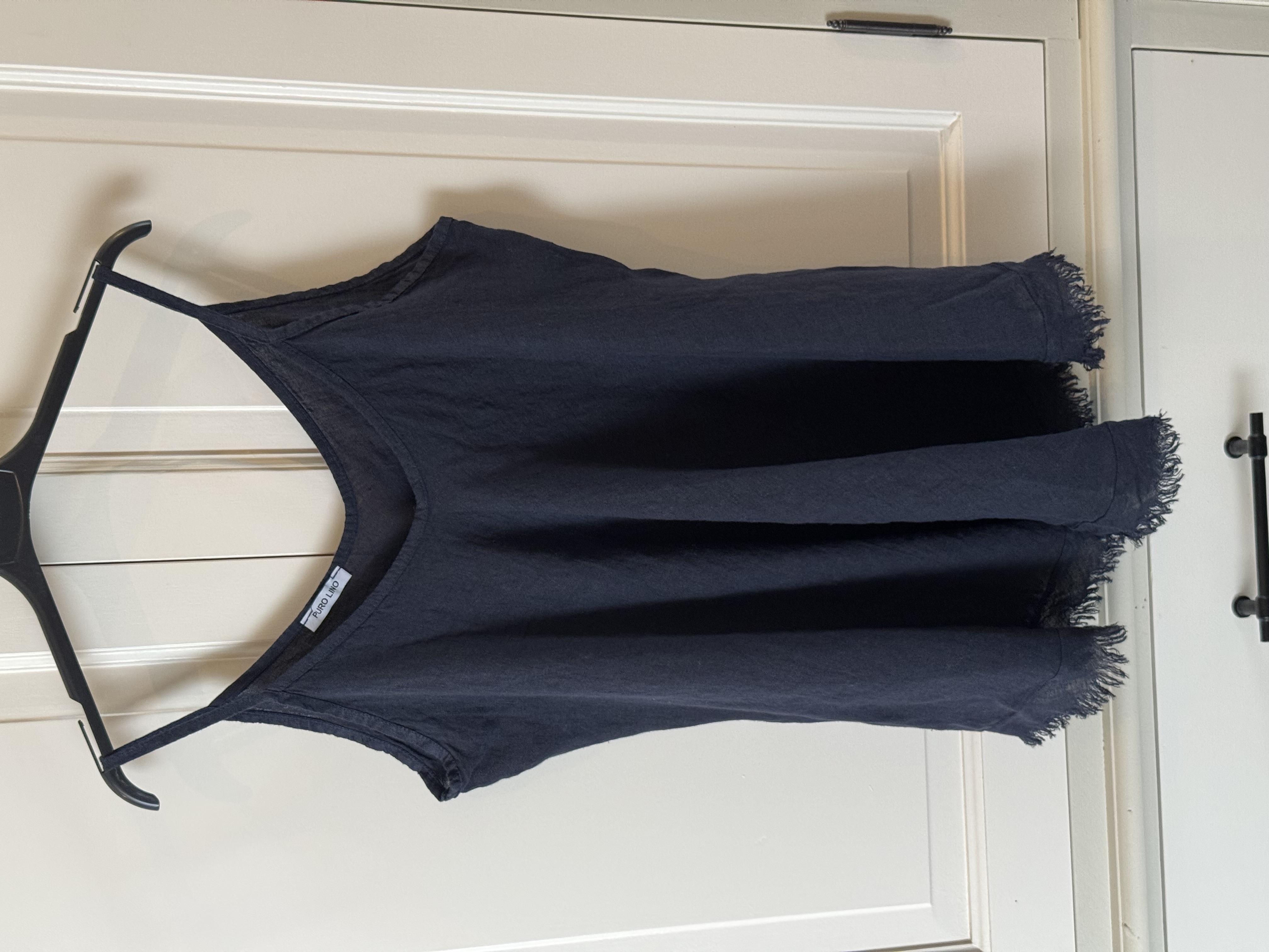 LINNEN TOP SUNNY NAVY