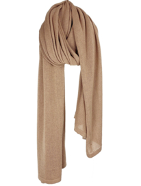 Sjaalmania Cosy Eco Cotton Sjaal Trenchcoat Beige