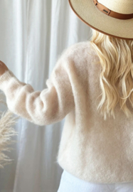 BYPIAS, BOHIEMIANA,  MOHAIR HEAVEN TRUI BEIGE