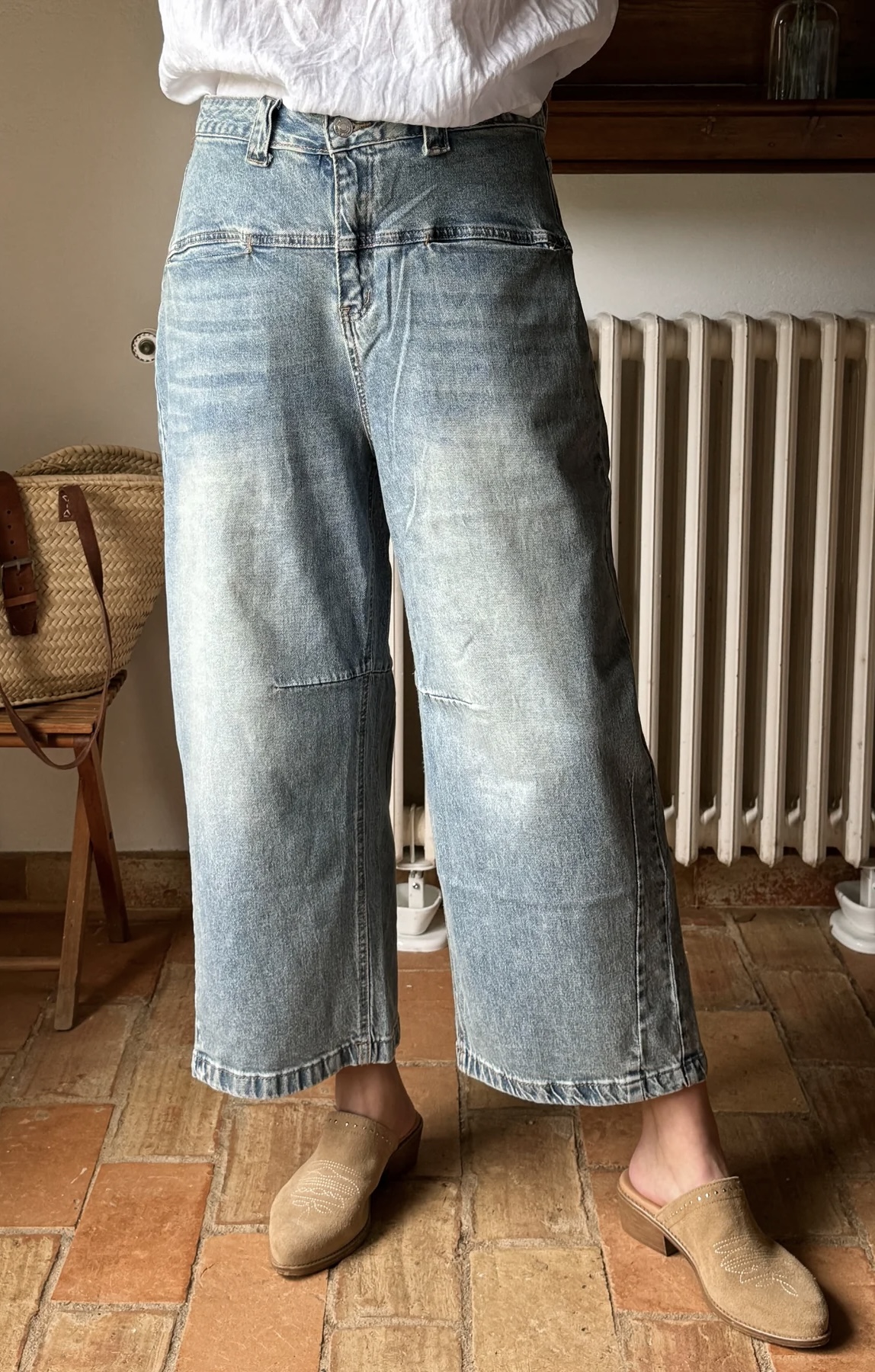 BYPIAS, BOHEMIANA  COOL BARREL JEANS