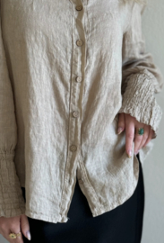 BYPIAS, BOHIEMIANA ILEANA BLOUSE CASHMERE