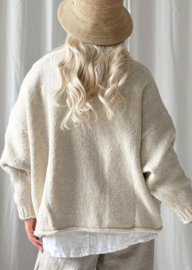 BYPIAS , BOHEMIANA  VEST DASH OFF WHITE