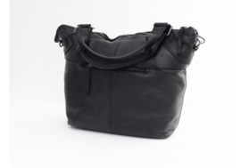 Bag2BagBag leather Model LEEDS Black