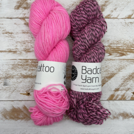 Badcattoo HB 1012 pink grey