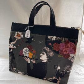 Moth Ladies XL zipper project bag