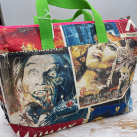 Horror movie L zipper project bag