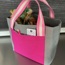 Grey Pink projectbag