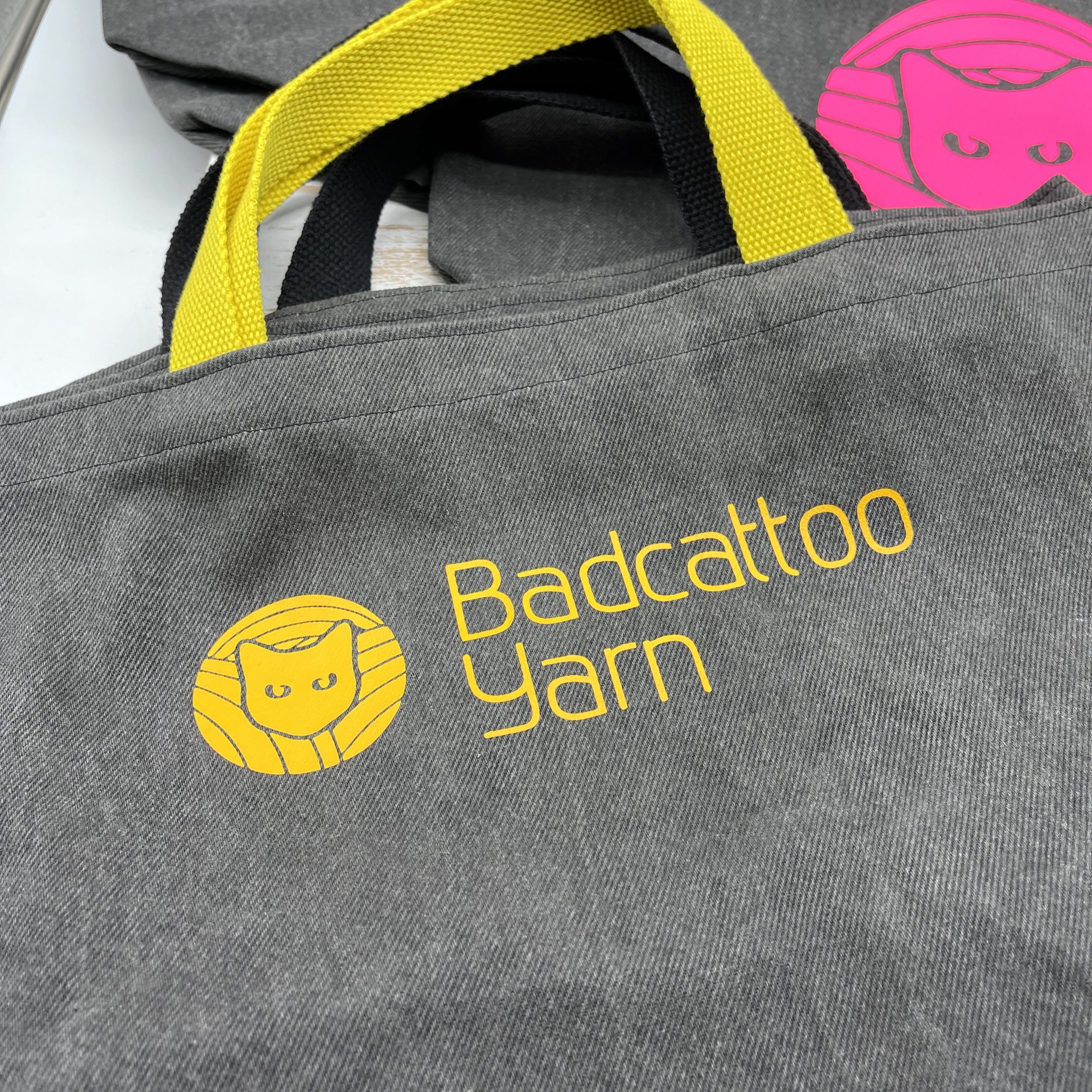 Denim tote bag