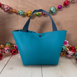 1 project tasje Turquoise