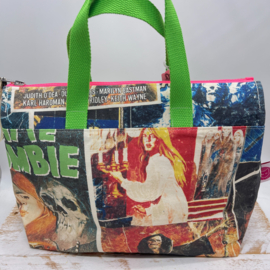 Horror movie L zipper project bag