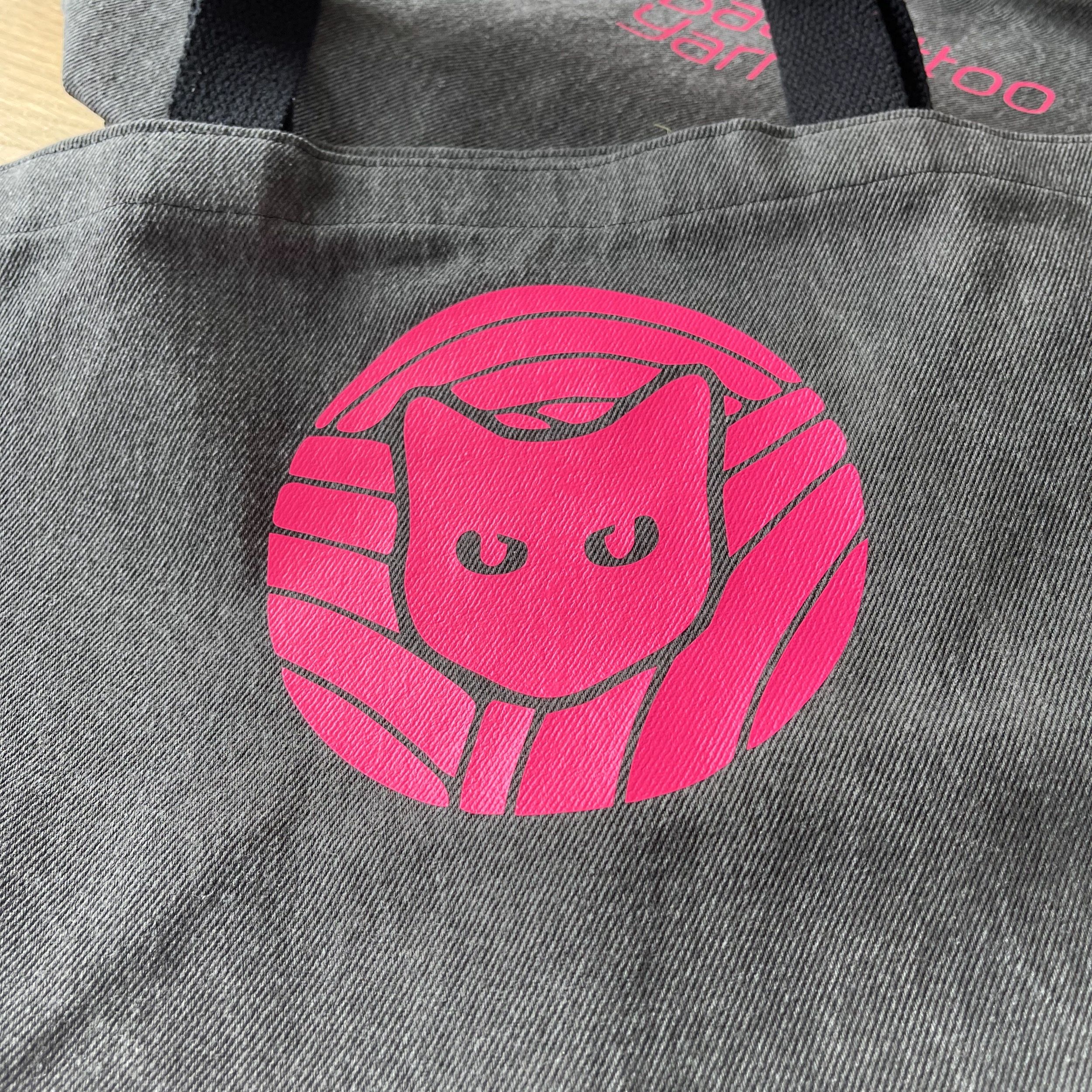 Denim tote bag