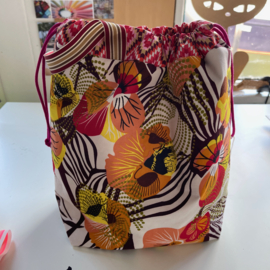 African flower project bag
